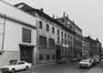 rue de la Senne 17-21, angle rue des Fabriques 40A. Ancienne Brasserie Saint-Michel, 1979