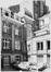 rue du  Congrès 33-33A, angles rue de la Presse et rue de l'Enseignement. Ancien Hôtel de Knuyt de Vosmaer. Ancien Hôtel et banque Empain, cour intérieure, 1986