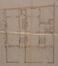 Square Ambiorix 1 et 2, plan des rez-de-chaussée indiquant l’agrandissement vers le boulevard Clovis, AVB/TP 6624 (1895)