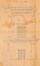 De halfcirkelvormige zuilengalerij van het Jubelpark, tekening uit 1887 van Gédéon Bordiau, doorsnede (ARA/Ministerie van Openbare Werken, Administratie van Gebouwen, Kaarten en Plannen van Overheidsgebouwen, 27-40)