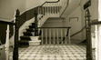 Clovislaan 85-87, benedenverdieping van het trappenhuis, ca. 1980, © Architecture Archive – Sint-Lukasarchief