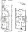 Clovislaan 85-87, ontwerp van 1900, grondplan van de benedenverdieping en de eerste verdieping, © Architecture Archive – Sint-Lukasarchief