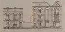 Rue de l’Étendard 3 et rue Véronèse 18a, élévations, AVB/TP 3002 (1901)