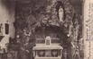 Rue Le Corrège 15a-17, ancienne église du Sacré-Cœur, grotte de Notre-Dame de Lourdes (Collection C. Dekeyser)