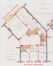Rue des Patriotes 94 (a), plan du premier étage, et rue du Noyer 183 (b), plan de l’entresol, AVB/TP 212 (1910)