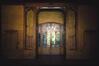 Avenue Palmerston 4, salle à manger, portes et lambris, vue vers le jardin d’hiver, Photo Ch. Bastin & J. Evrard © MRBC