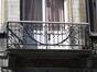 Rue Véronèse 13-15, balcon aux ferronneries de style Art nouveau, 2008