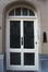 Dageraadstraat 31, getraliede deur in geometrische art nouveau, 2005