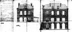 Kerkeveldstraat 2, gare de Laeken, opstanden langsstraat en sporen, 15.07.1879, (© verzameling NMBS)