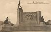 Square Jules de Trooz, Monument au Travail de Constantin Meunier, vue du côté droit, (coll. Belfius Banque @ ARB – SPRB)