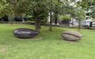 Parc Sobieski, sculpture Les germes (2003) de Jacqueline Hock, ARCHistory / APEB, 2018