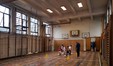 Rue Gustave Demanet 84, École primaire Reine Astrid, aile vers l’avenue Wannecouter, rez-de-chaussée, salle de gymnastique, ARCHistory / APEB, 2018