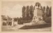 Onze-Lieve-Vrouwvoorplein, Monument van de onbekende Franse soldaat, gesneuveld op Belgische Bodem tijdens de oorlog van 1914-1918, (verzameling Belfius Bank, s.d. © ARB – GOB)