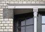 Avenue Richard Neybergh 151, détail de la porte-fenêtre du premier étage, 2017