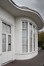 Chaussée de Vilvorde 3, Bruxelles Royal Yacht Club, détail de la façade principale, ARCHistory / APEB, 2017