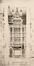 Place Colignon 20-22, élévation, (VAN MASSENHOVE, H., LOW, G., Les Maisons Modernes, Livraison II, éditeur Constant Baune, Bruxelles, 1901, pl. XI)