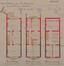Paleizenstraat 4, plan van de verdiepingen, GAS/DS 204-4 (1911)