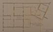 Rue des Palais 70, Ancien Institut Saint-Luc, plan des immeubles à front de la rue des Palais et de la nouvelle chapelle, ACS/Urb. 204-70 (1916)