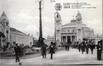 Mât électrique devant le Pavillon du Congo lors de l'Exposition universelle de Gand de 1913, UGent