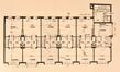 Rue Max Roos 26-28, plan des troisième et cinquième étages, (Rythme, 5, janvier 1950, p. 7)