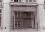 Ancien cinéma ALBERT HALL et salle de fêtes ROSELAND. Façade chaussée de Wavre, grande vitrine carrée au 1er étage, 1993