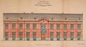 Rue de l’Aqueduc 161, École communale no 10, élévation, ACI/TP 3f160, 3f167 École Tenbosch (1896)