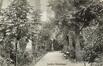 Rue de l’Arbre Bénit 120, ancien Pensionnat de l’Arbre Bénit, le jardin botanique, vers 1900 (Collection de Dexia Banque)