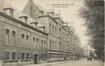 Avenue de la Couronne, hôpital militaire, façade du bâtiment principal, vers 1900 , (Collection Dexia Banque).