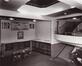 Ancien Institut national de radiodiffusion, hall des artistes, côté place Flagey, vers 1951 , (© fonds d’archives BRT), reproduit dans Flagey, 2002.