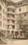 Georges Brugmannplein 28 en Joseph Stallaertstraat 1, postkaart van de terrassen aan de achtergevel van het ‘Medisch-Chirurgisch Instituut en Gezondheidscentrum’, ca. 1926 (Verzameling Dexia Bank)