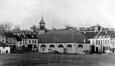 Voormalige Heilig-Kruiskerk, vóór 1864 , (© GAE/DS), foto hernomen uit GUILLAUME, A., MEGANCK, M., et al, p. 52.