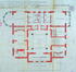 Huis Empain, grondplan van eerste verdieping, SAB/OW 41387 (1930)