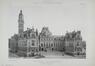 Hôtel de ville, façades vers la place Van Meenen (L’Émulation, 1906, pl. 3)