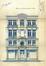 Avenue du Parc 108-110-112, élévation de la façade, ACSG/Urb. 320 (1908)