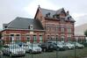 Chaussée de Mons 1179 et rue des Trèfles 65, dépôt pour les chemins de Fer Vicinaux, bureaux et guichets situés chaussée de Mons, 2015