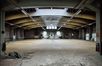 Ancien garage pour corbillards, avenue du Cimetière de Bruxelles 114-116-124, hall du garage couvert d’une structure à six arches en béton armé, 2016