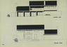 Plan des façades avant et arrière, Architecture, 53, 1963, pp. 218.