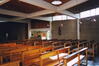 Avenue Père Damien 29-31, la nef, vue vers la tribune pour les sœurs malades et l’entrée de la sacristie, 2003