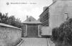 Petite rue de l’Église 2, la cure vers 1900 (Collection cartes postales J. Laureys)