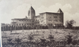 Algemeen zicht op het Franciscanenklooster vanuit de tuin, foto, 1936, Archief Maison Notre-Dame du Chant-d'Oiseau