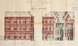 Avenue Edmond Parmentier 22, 24 et rue Kelle 137, élévations, ACWSP/Urb. 553 (1909)