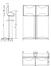 Chaussée de La Hulpe 187-189 - drève des Tumuli 1, dessin d'un élément sculptural préfabriqué en béton architectural à base de ciment blanc (cfr. immeuble CBR), HOSTE, G., Constantin Brodzki. Architecte, Mardaga, Sprimont, 2004, p. 109