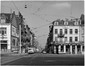 Chaussée d’Alsemberg 172 – rue Arthur Diderich 89, Café l’Alcazar vu de la place Albert, 1980, © KIK-IRPA, Brussels (Belgium),  cliché M162316