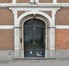 Parklaan 91, korfboogvormige hoofdingang met smeedijzeren deur, 2016