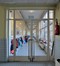 Rue Timmermans 51-55, école communale no 3, porte-fenêtre s’ouvrant sur le hall du premier étage, 2016