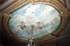 Chaussée de Haecht 63, r.d.ch., plafond peint du salon d'inspiration Louis XVI (photo 1993-1995)
