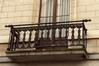 Groenstraat 23, centraal balkon met gietijzeren borstwering (foto 1993-1995)