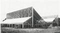 Vue sur la construction des deux halls de sport, photo, 1972-1975 (Acier 1975: p.87)