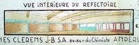 Rue du Chimiste 34-36, projet de réfectoire en toiture, ACA/Urb. 32459 (14.01.1947)