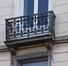 Rue de la Clinique 96 et 98, balcon, (© ARCHistory, 2019)